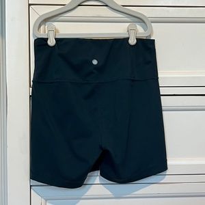 Yogalicious Lux High Waisted Biker Shorts Navy